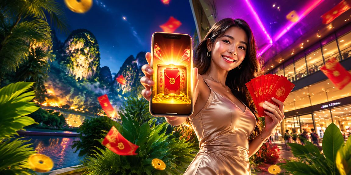 Bonus sampul merah promosi festival di Ipoh Malaysia